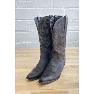 Handcrafted in Brazil Brown Western Womens Boots - Size 8B 162065-1052